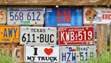 license plates around world